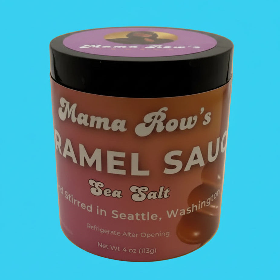 Mama Row’s Caramel Sauce – 4 oz (Sea Salt)