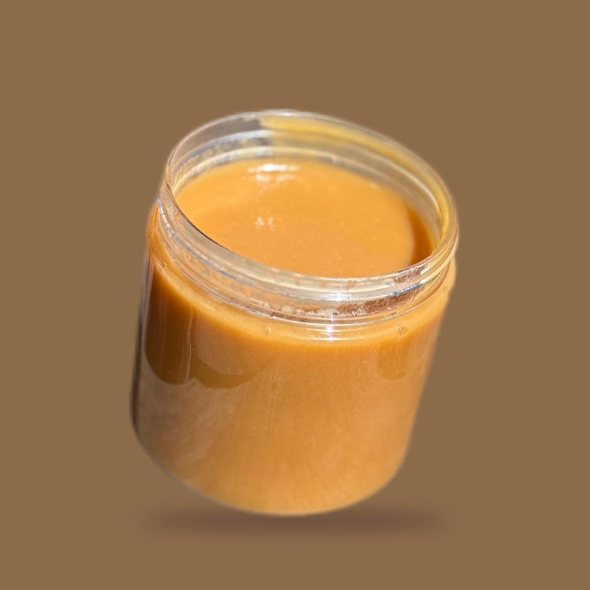 Mama Row's caramel sauce, 4 oz jar, Cinnamon