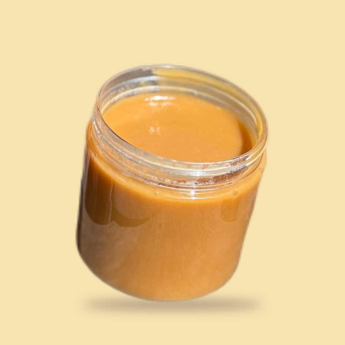 Mama Row's caramel sauce, 4 oz jar, Vanilla